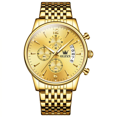 OLEVS Men Watch 2867 Gold