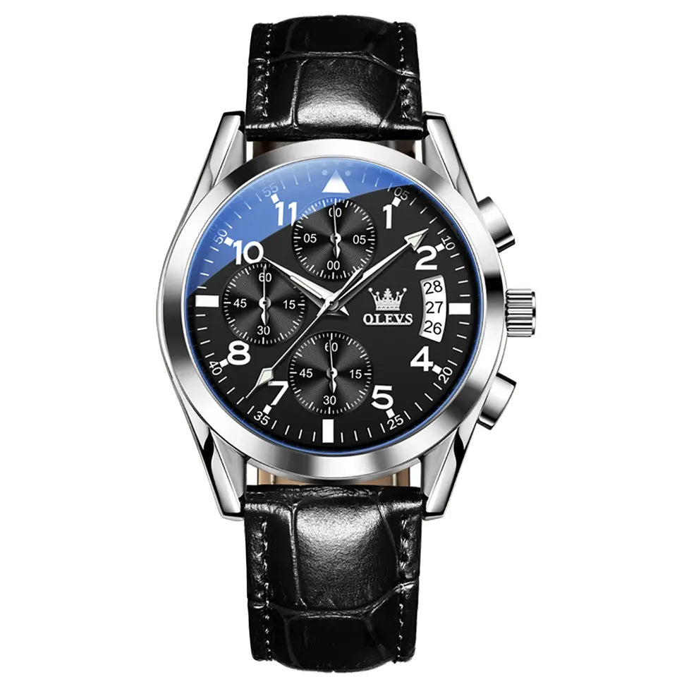 Men Watch OLEVS 2878 Sports Watch Blue