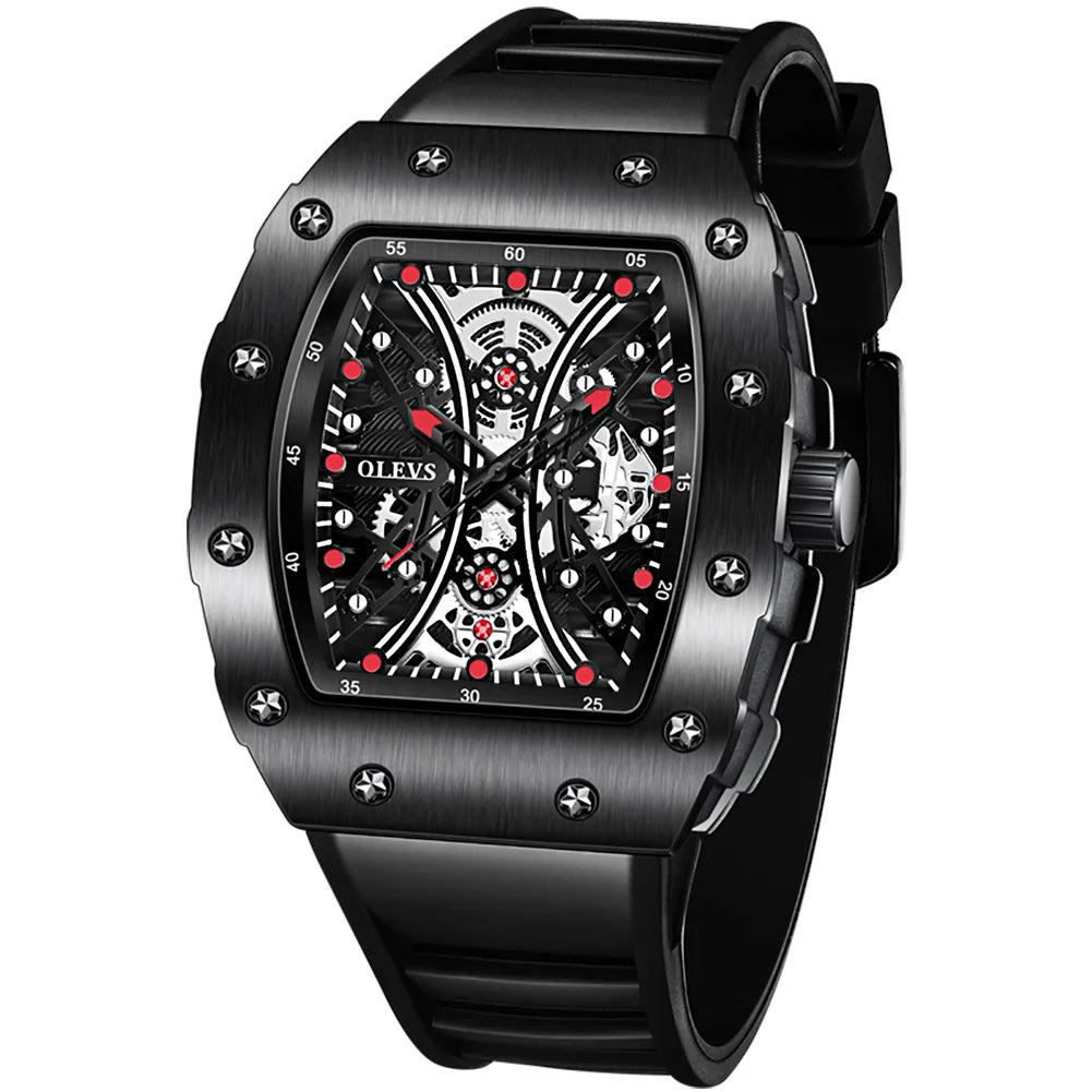 OLEVS Men Sports Watch 3602 Black