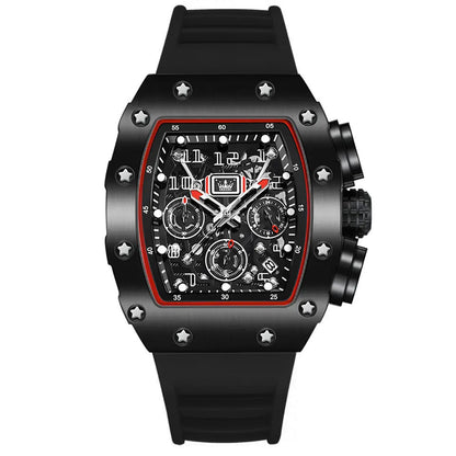 OLEVS Men Sports Watch 3608 Black