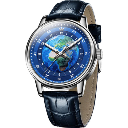 Men Watch OLEVS 5583  Blue