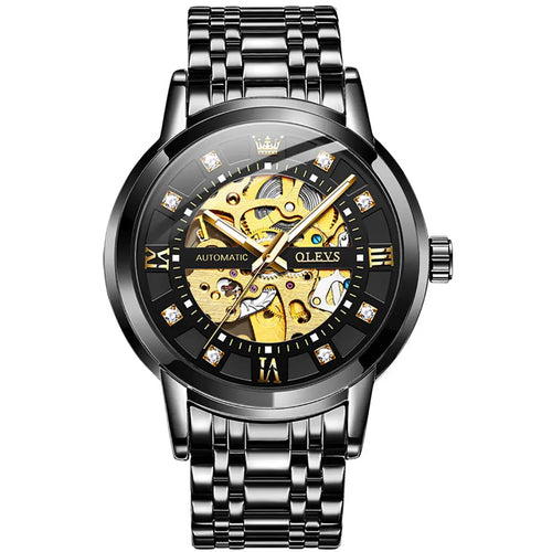 OLEVS Men Luxury Watch 9901 Black