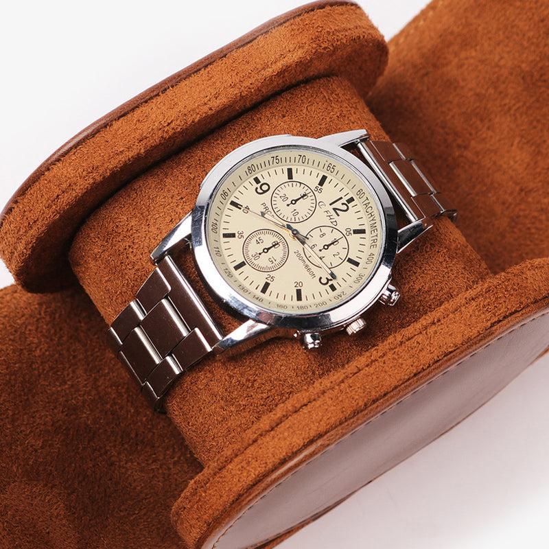 Double Watch case - Brown