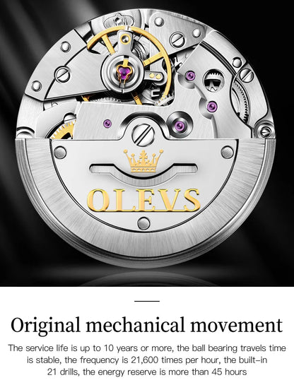 OLEVS Men Luxury Watch 6603 Blue