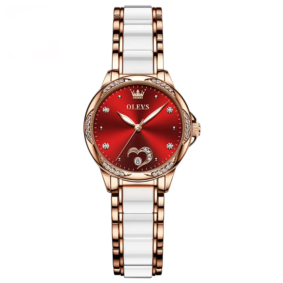 OLEVS Lady's Heart Red