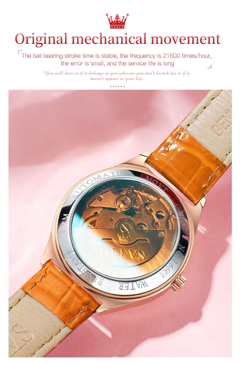 OLEVS Lady's Dragonfly Orange