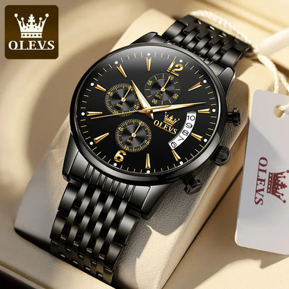 OLEVS Men Watch 2867 Gold