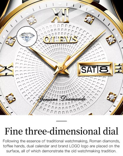 OLEVS Men Luxury Watch 6603 Gold