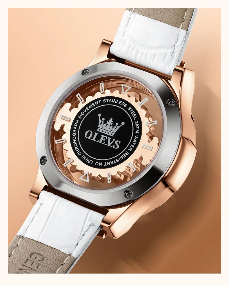 OLEVS Lady's Snowflake Gold